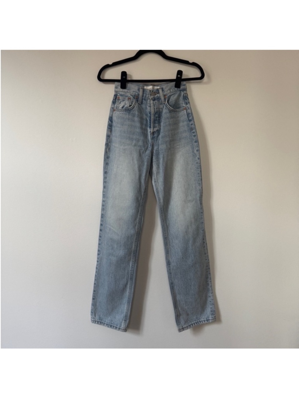 Denim Forum Light Blue Joni High-Rise Loose Jeans